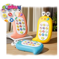 KB028472 KB028482 KB028485 - Cute snail early learning smart button mobile baby toys music phone